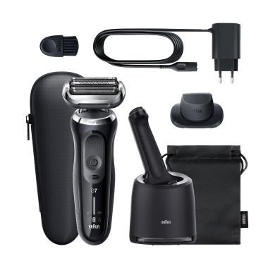 Braun Series 7 71-N7200cc Rasoir à grille Tondeuse Noir