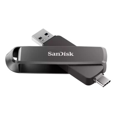 SanDisk SDDDE1-1T00-G46 lecteur USB flash 1 To USB Type-C USB Type-A 3.2 Gen 2 (3.1 Gen 2) Noir