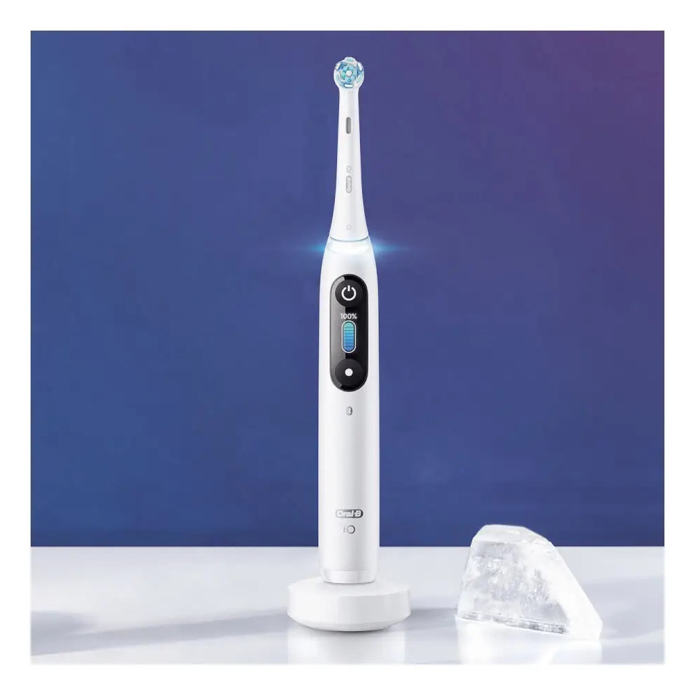 Oral-B iO Series 8N Adulte Brosse à dents vibrante Blanc