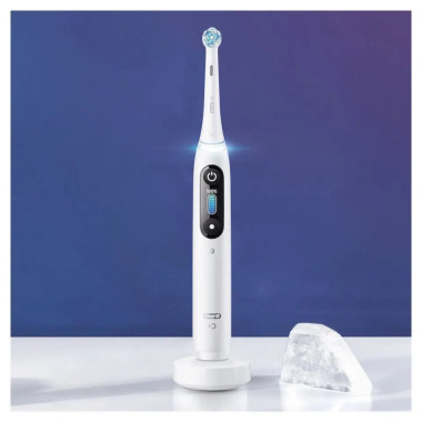Oral-B iO Series 8N Adulte Brosse à dents vibrante Blanc
