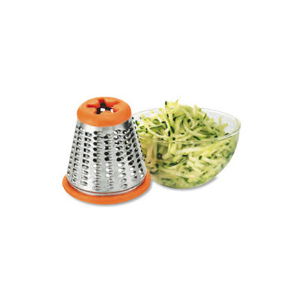 Moulinex DJ8115 Râpe électrique et spiraliseur Rouge, Blanc