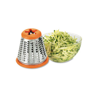 Moulinex DJ8115 Râpe électrique et spiraliseur Rouge, Blanc