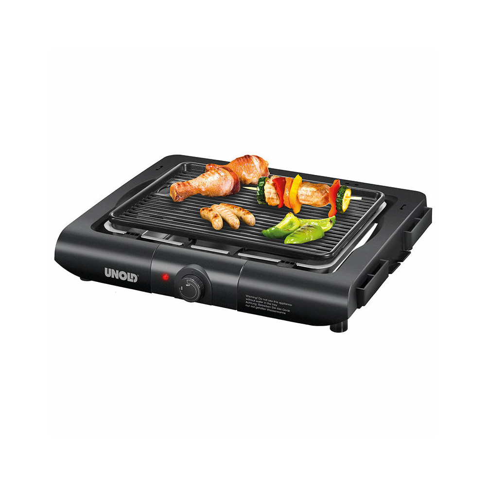 Unold 58565 barbecue et grill Ensemble de cuisson Electrique Noir 1600 W