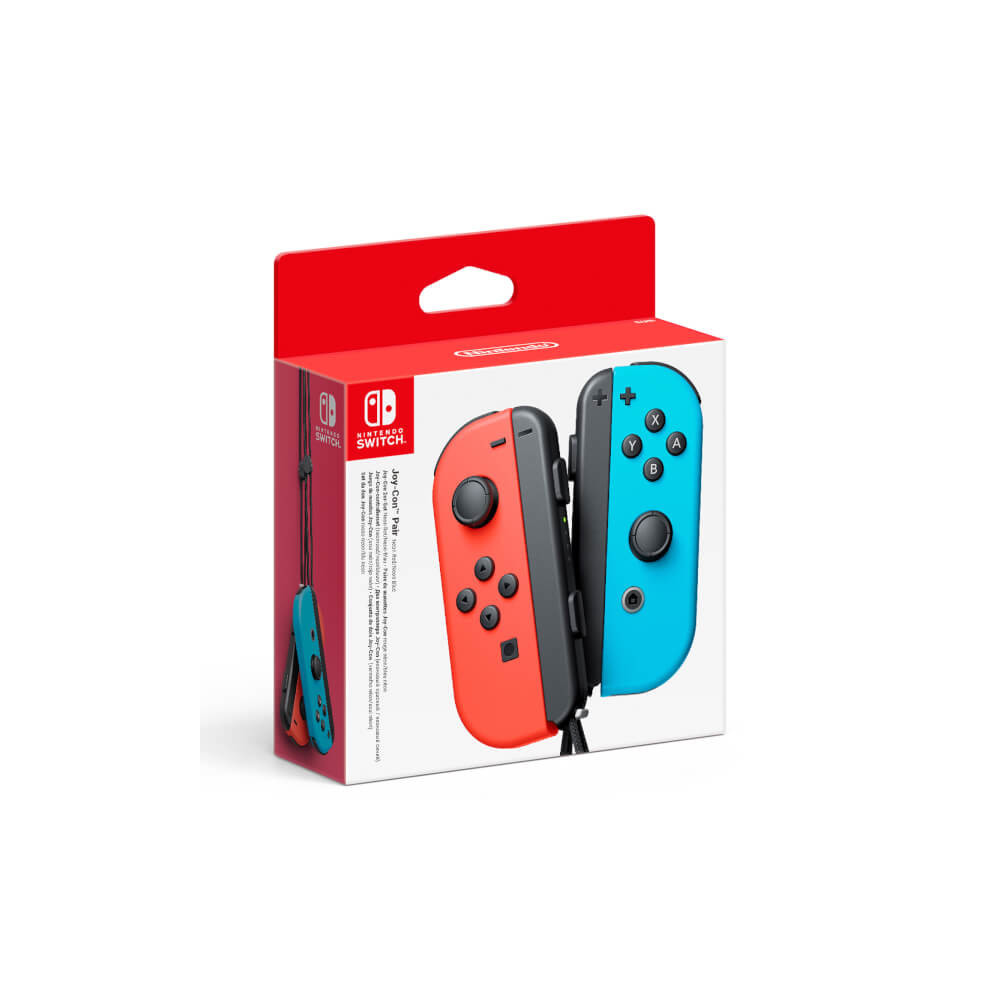 Nintendo Joy-Con Bleu, Rouge Bluetooth Manette de jeu Analogique Numérique Nintendo Switch