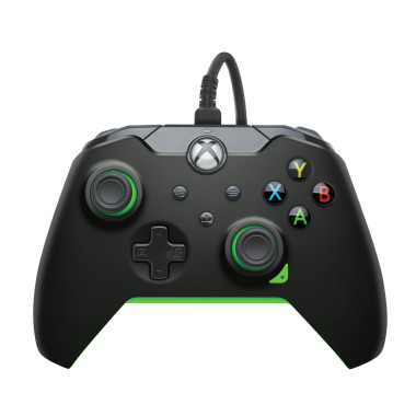 PDP Manette filaire  Noir fluoPour Xbox Series X|S, Xbox One et Windows 10 11