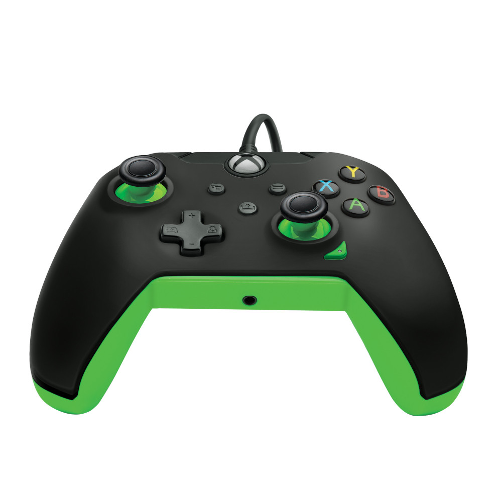 PDP Manette filaire  Noir fluoPour Xbox Series X|S, Xbox One et Windows 10 11