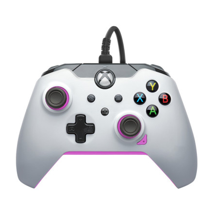 PDP Manette filaire  Mèche blanchePour Xbox Series X|S, Xbox One et Windows 10 11