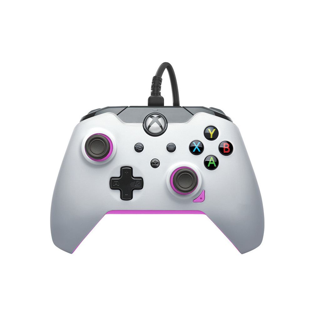 PDP Manette filaire Mèche blanchePour Xbox Series X|S, Xbox One et Windows 10 11 PDP Manette filaire Mèche blanchePour Xbox Series X|S, Xbox One et Windows 10 11