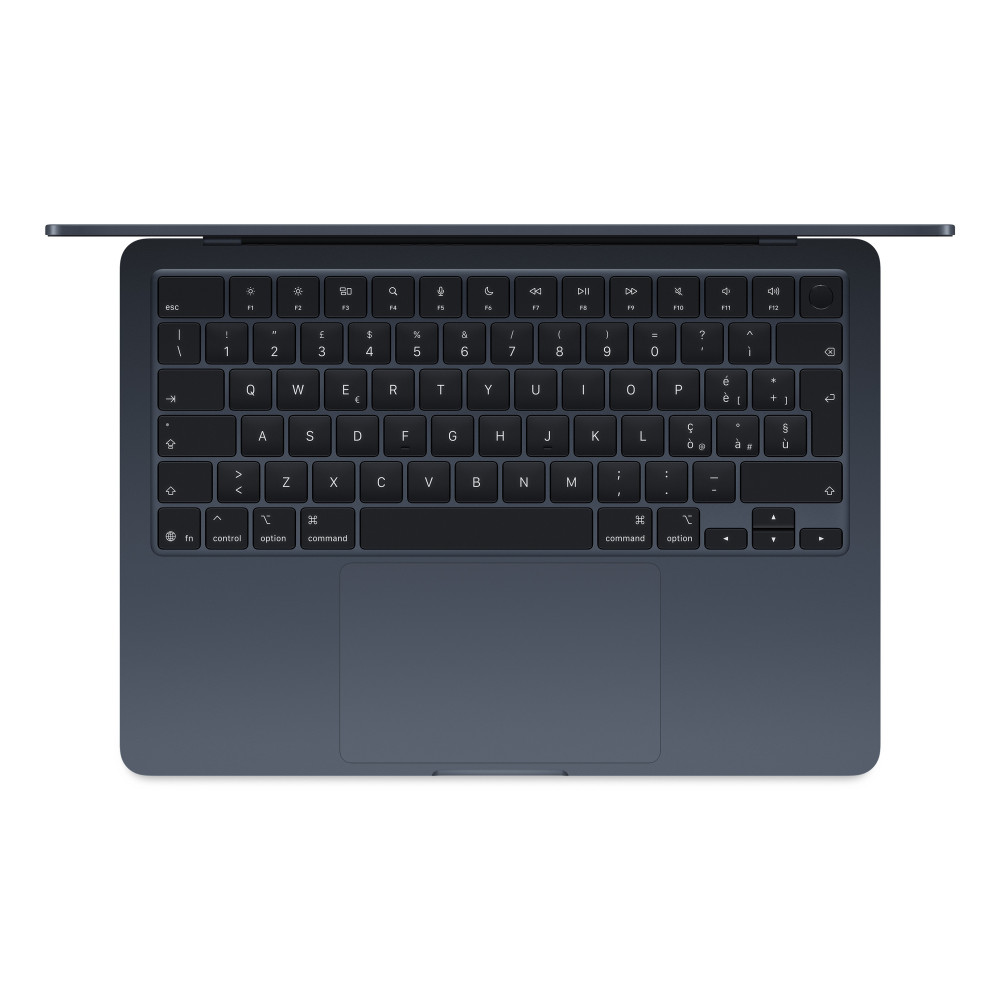 Apple MacBook Air Apple M M4 Ordinateur portable 34,5 cm (13.6") 16 Go 512 Go SSD Wi-Fi 6E (802.11ax) macOS Sequoia Marine