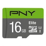 PNYMF037583 PNY ELITE 16Go - 100GB/S - MICRO SDHC + ADAPTATEUR P-SDU16GU185GW-GE PNY