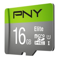 PNYMF037583 PNY ELITE 16Go - 100GB/S - MICRO SDHC + ADAPTATEUR