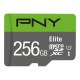 PNY P-SDU256V11100EL-GE PNYMF037587 PNY ELITE MICRO SDXC 256Go - CLASSE 10 - 100GB/S - UHS-I - ADAPTATEUR