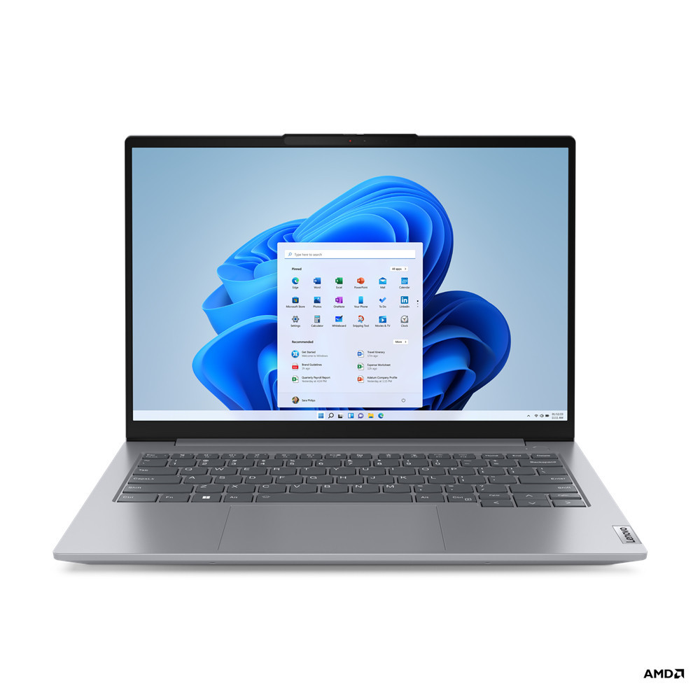 Lenovo ThinkBook 14 AMD Ryzen™ 5 7530U Ordinateur portable 35,6 cm (14") WUXGA 16 Go DDR4-SDRAM 512 Go SSD Wi-Fi 6 (802.11ax)
