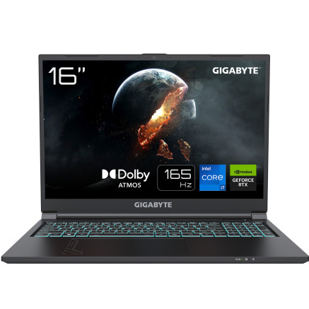 GIGABYTE G6 KF-73DE854KH laptop Intel® Core™ i7 i7-13700H Ordinateur portable 40,6 cm (16") Full HD+ 16 Go DDR5-SDRAM 1 To SSD