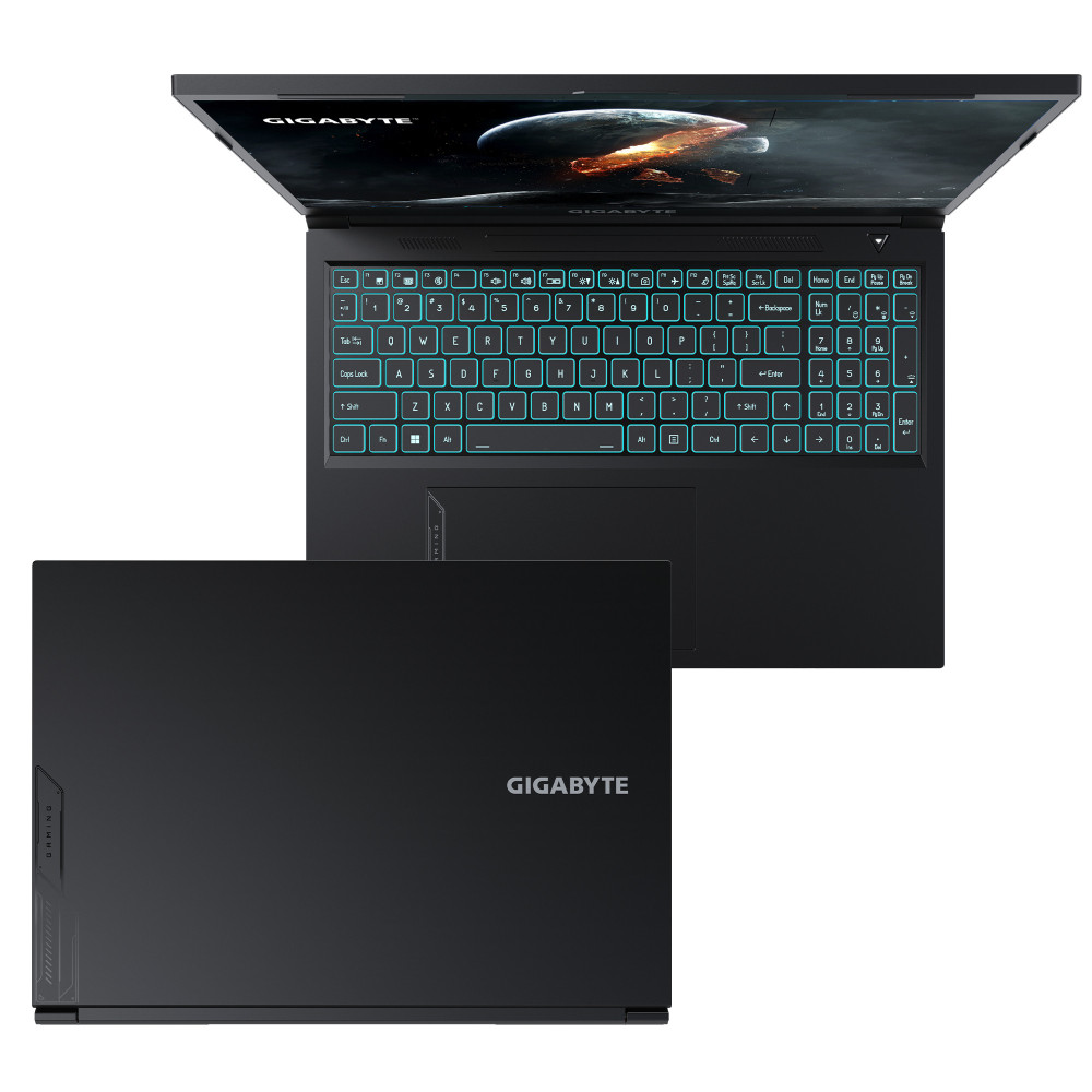 GIGABYTE G6 KF-73DE854KH laptop Intel® Core™ i7 i7-13700H Ordinateur portable 40,6 cm (16") Full HD+ 16 Go DDR5-SDRAM 1 To SSD