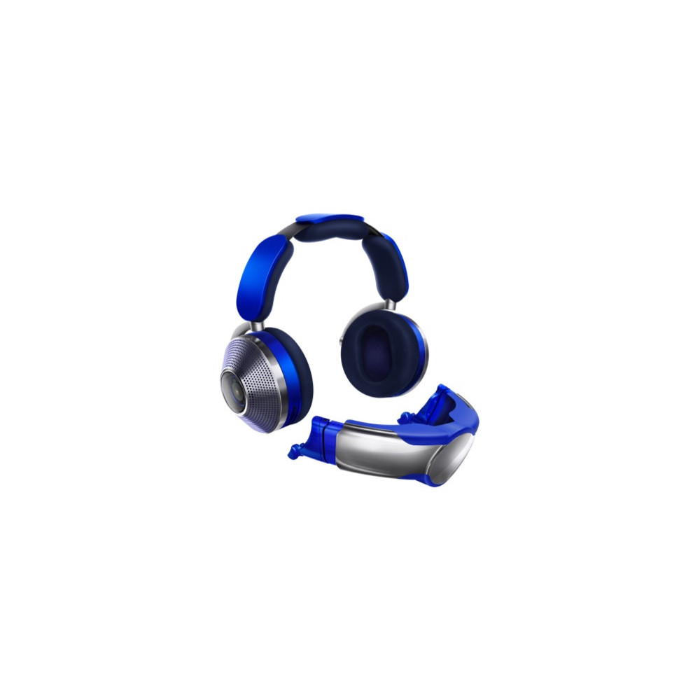 Dyson Zone Casque Avec fil &sans fil Arceau Appels Musique USB Type-C Bluetooth Bleu