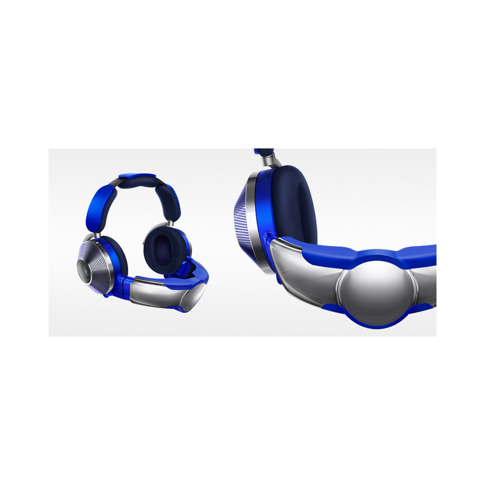 Dyson Zone Casque Avec fil &sans fil Arceau Appels Musique USB Type-C Bluetooth Bleu
