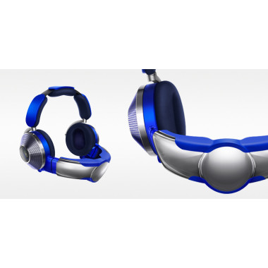 Dyson Zone Casque Avec fil &sans fil Arceau Appels Musique USB Type-C Bluetooth Bleu
