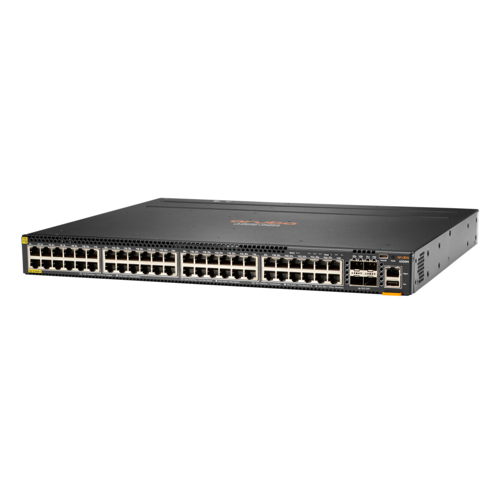 HPE Aruba Networking Aruba 6300M Géré L3 Gigabit Ethernet (10 100 1000) Connexion Ethernet, supportant l'alimentation via ce