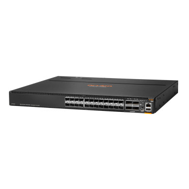 HPE Aruba Networking CX 8100 24x10G SFP+ 4x40 100G QSFP28 FB Airflow 3Fan 2AC PSU Géré L3 1U