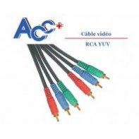 ACC+ ACPAU008388B ACPAU008388 Cordon 3RCA YUV (Component) RVB HD 5m