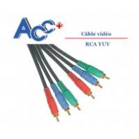 ACPAU008388 Cordon 3RCA YUV (Component) RVB HD 5m