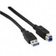 ACC+ ACPUS014241 ACPUS014241 Cordon (x1) USB3.0 A-B M/M 9p 1.8m
