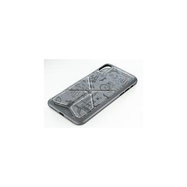 CS-A10PA11-GY AMOET029292 Etui iPhone X Paris-Smokey Gray pliable et magnétique
