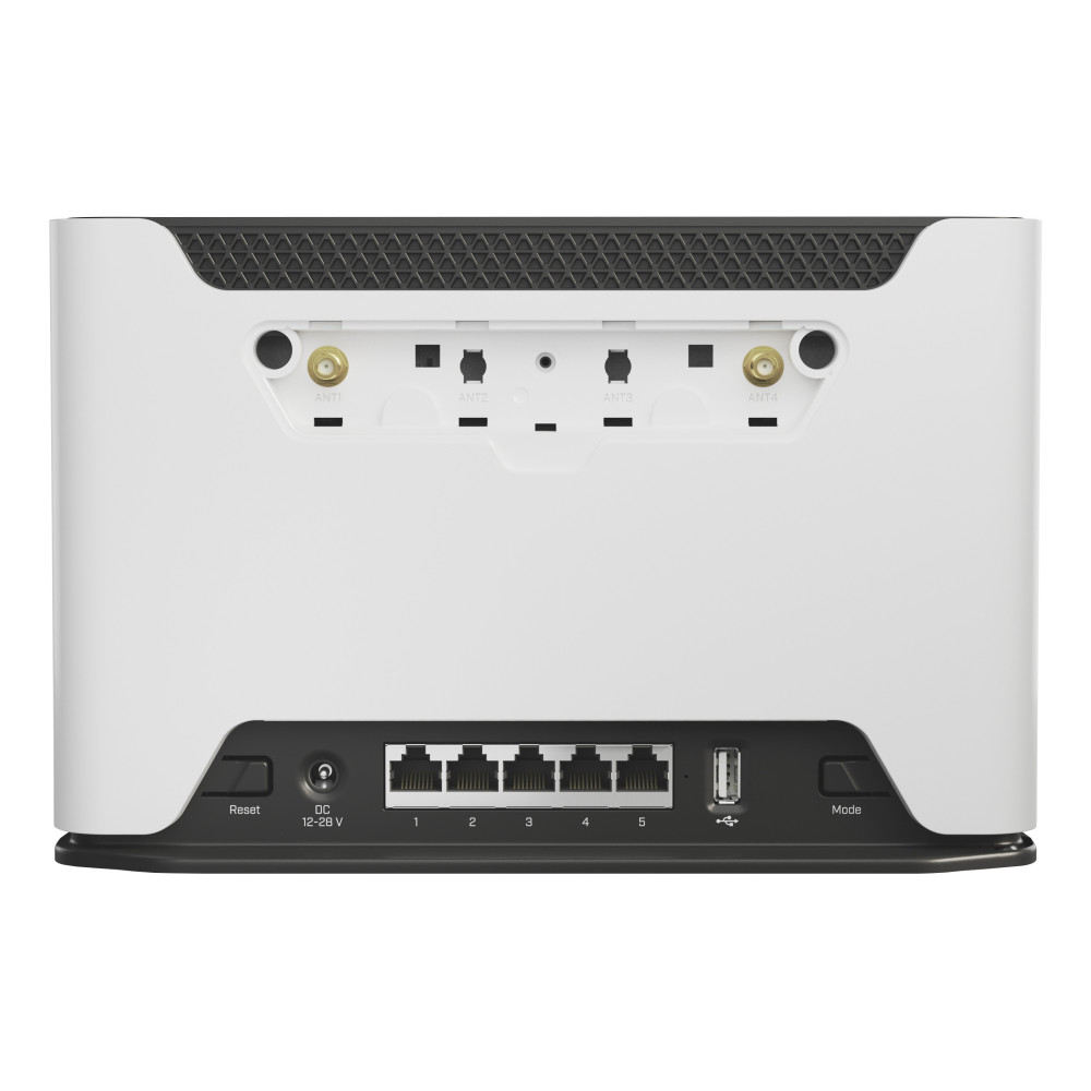 Mikrotik Chateau LTE12 routeur sans fil Gigabit Ethernet Bi-bande (2,4 GHz   5 GHz) Noir, Blanc