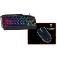 BERCL034795 1128008 Clavier + Souris + Tapis RGB BACKLIGHTS THOR