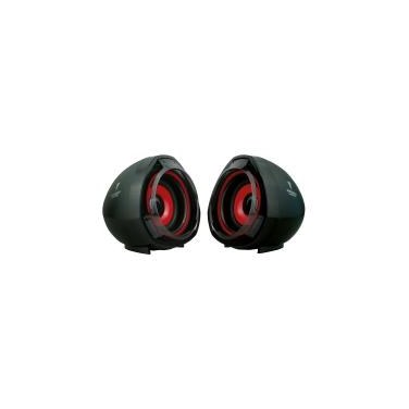 BERSERKER H-BSK-HATI-RED-BK BERHP032644 HAUT PARLEUR GAMING HATI ROUGE/NOIR