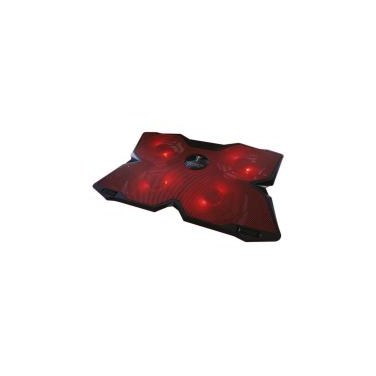 BERSERKER SUP-NB-BSK-NIFLHEIM-4F-RED BERVE032670 SUPPORT NB GAMING 17p 4 VENTILATEURS ROUGE