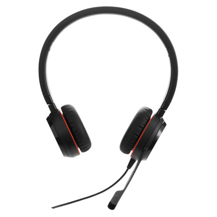 Jabra Evolve 20 SE Casque Avec fil Arceau Bureau Centre d'appels USB Type-C   USB Type-A Noir