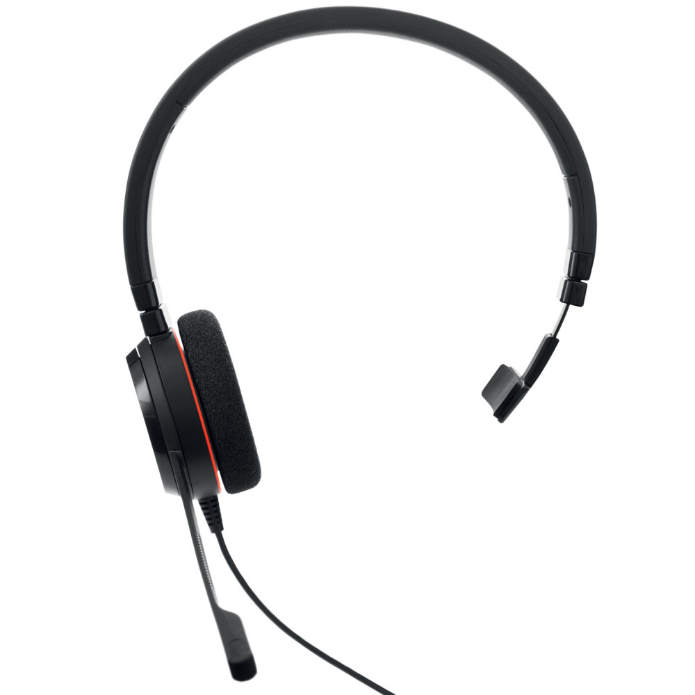 Jabra Evolve 20 Casque Avec fil Arceau Bureau Centre d'appels USB Type-C   USB Type-A Noir