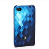 DICOTA D30444 DICET020368 DICOTA Hard Cover Pro Coque iPhone 4/4S Bleu