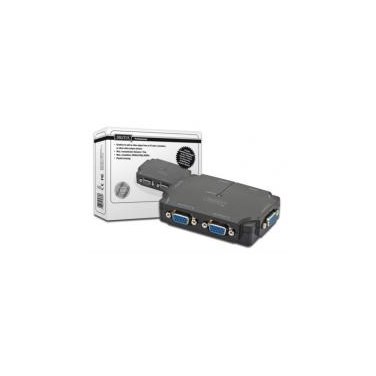 DIGITUS DS-42120-1 DIGVI024162 Video Splitter compact 1 PC- 4 Monitors, 350 MHz, HDSUB 15/M