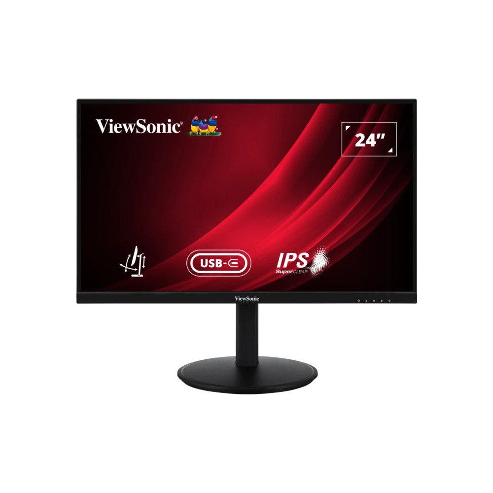 Viewsonic VG Series VG2409-MHDU-2 écran plat de PC 60,5 cm (23.8") 1920 x 1080 pixels Full HD LED Noir Viewsonic VG Series VG2409-MHDU-2 écran plat de PC 60,5 cm (23.8") 1920 x 1080 pixels Full HD LED Noir
