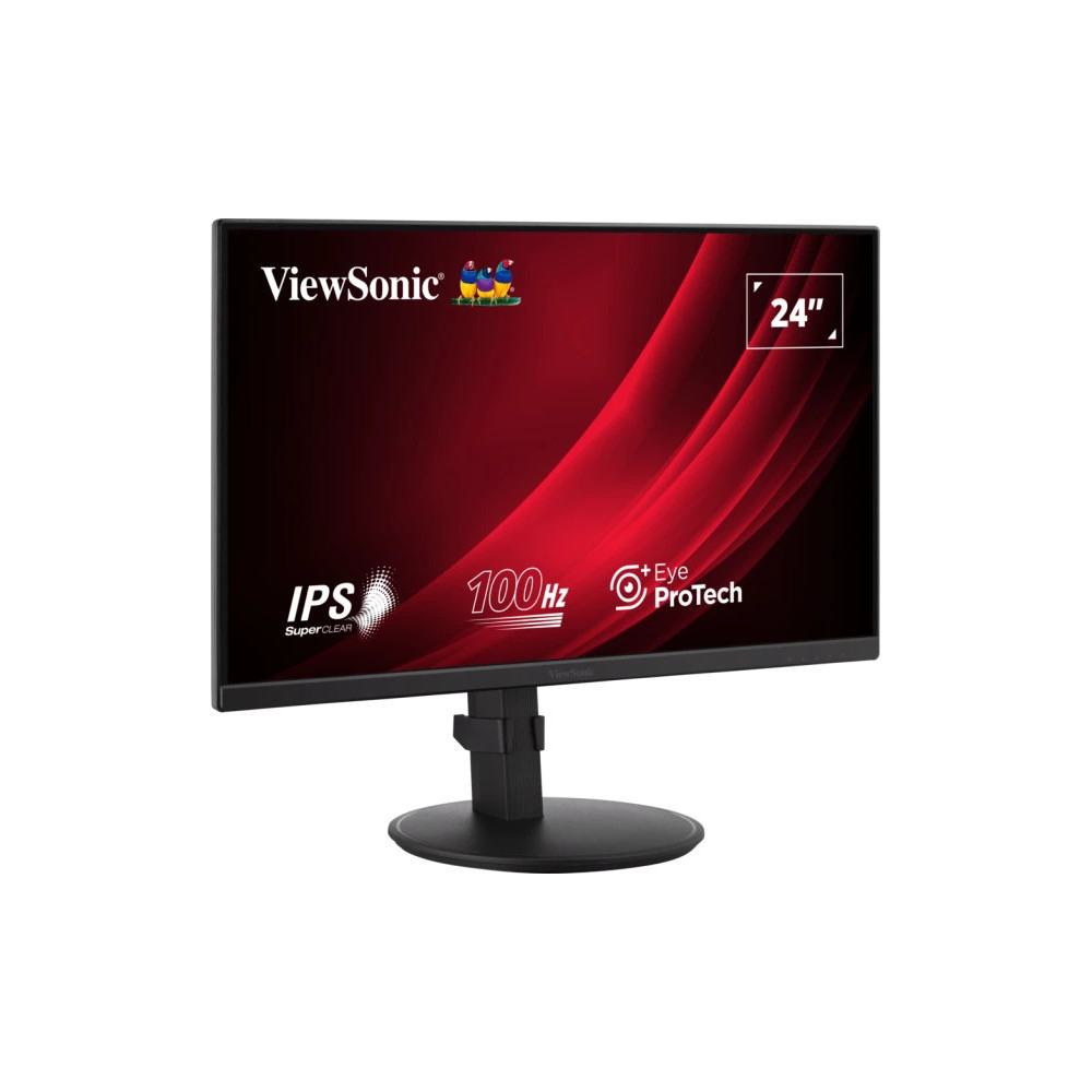 Viewsonic VA VA2408-HDJ écran plat de PC 61 cm (24") 1920 x 1080 pixels Full HD LED Noir