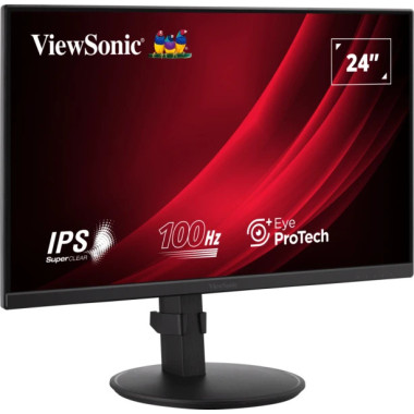 Viewsonic VA VA2408-HDJ écran plat de PC 61 cm (24") 1920 x 1080 pixels Full HD LED Noir