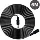 FOSCAM Cable Rallonge Noir 6m 12V FOSCA036533 FOS Cable Rallonge pour Camera 6m 12V Noir