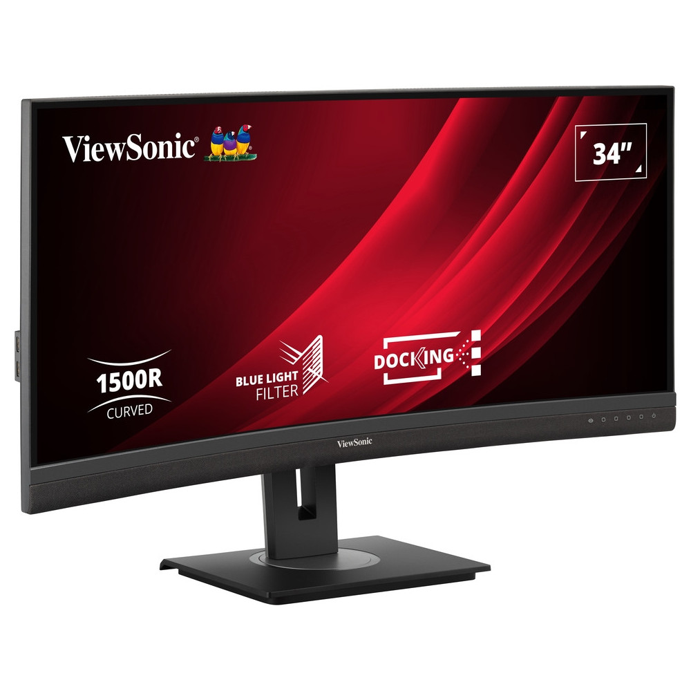 Viewsonic VG3456C écran plat de PC 86,4 cm (34") 3440 x 1440 pixels UltraWide Quad HD LED Noir