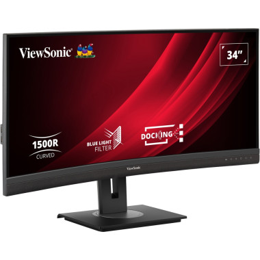 Viewsonic VG3456C écran plat de PC 86,4 cm (34") 3440 x 1440 pixels UltraWide Quad HD LED Noir