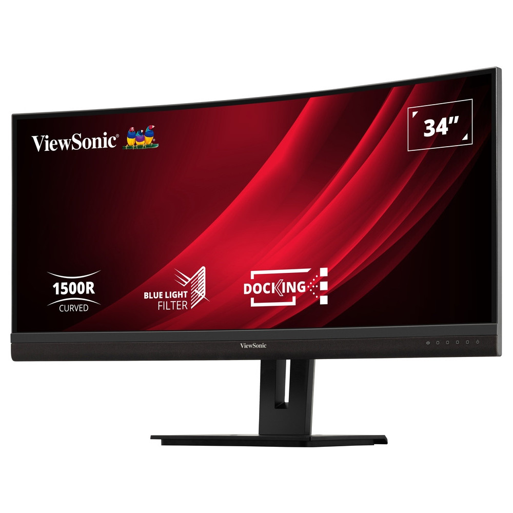 Viewsonic VG3456C écran plat de PC 86,4 cm (34") 3440 x 1440 pixels UltraWide Quad HD LED Noir