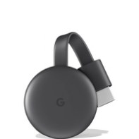 GOGTV033716 GOOGLE CHROMECAST VIDEO Wifi 1080P Android/IOS/Mac/Win Couleur Charbon