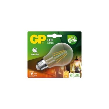 GP BATTERIES 078210-LDCE GPBAMP26519 GP Ampoule Led Filament E27 5W-40W