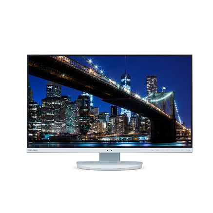 Sharp MultiSync EA272Q écran plat de PC 68,6 cm (27") 2560 x 1440 pixels 4K Ultra HD LCD Blanc