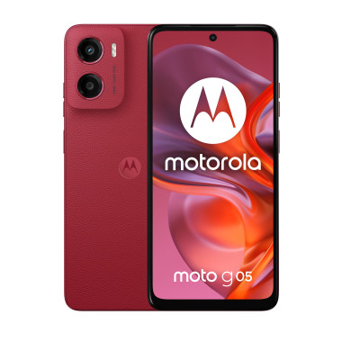 Motorola moto g05 16,9 cm (6.67") Double SIM Android 15 4G USB Type-C 4 Go 64 Go 5200 mAh Rouge