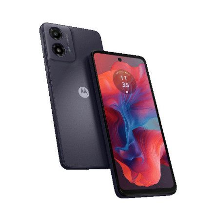 Motorola 04 16,7 cm (6.56") Double SIM Android 14 4G USB Type-C 4 Go 64 Go 5000 mAh Noir