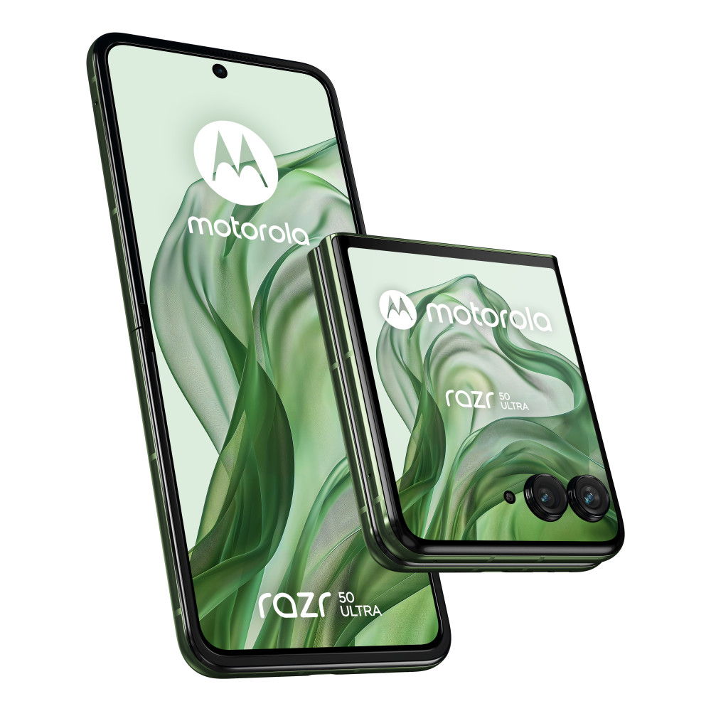 Motorola razr 50 Ultra 17,5 cm (6.9") Double SIM Android 14 5G USB Type-C 12 Go 512 Go 4000 mAh Vert Motorola razr 50 Ultra 17,5 cm (6.9") Double SIM Android 14 5G USB Type-C 12 Go 512 Go 4000 mAh Vert