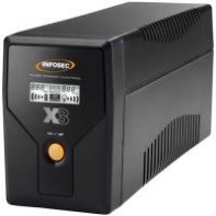 INFOSEC X3 Ex USB-650 INFON021614 Onduleur INFOSEC Inline X3 Ex USB-650 VA 357W 2p Schuko 3LED